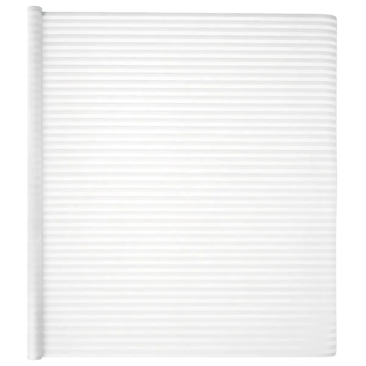 Window Film Frosted Stripes Privacy Frosted Design 0.9 x 10 m PVC White