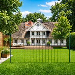 Euro Fence Panel: Compact and Sturdy 20x0.8m Green