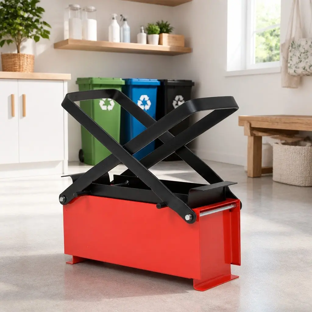 Manual Briquette Maker for Paper Fuel