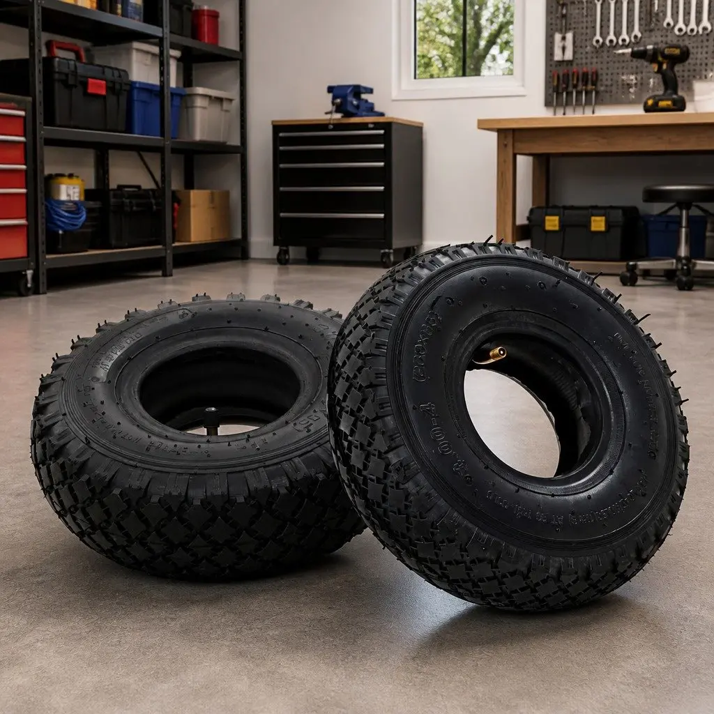 Rubber Tyre and Tube Set for Sack Trucks