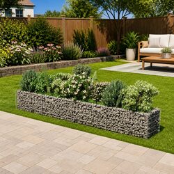 Gabion Raised Bed Planter