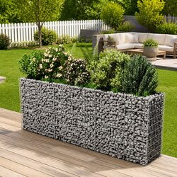 Your Friendly Gabion Raised Bed for Stylish Gardens