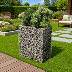 Compact Gabion Raised Bed Garden Planter for Any Garden