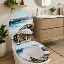 Confident Choice: Soft Close Toilet Seat in Multicolour