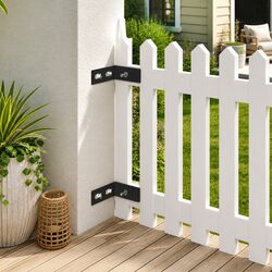Corner Connectors for Wall Fences - 10 Sets Included