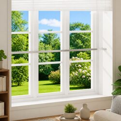 Adjustable Security Window Bar, 710-1200mm, Simple and Effective