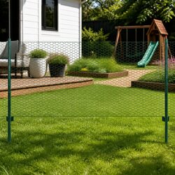 25x0.5m Green Wire Mesh Fence Panel with Easy Setup