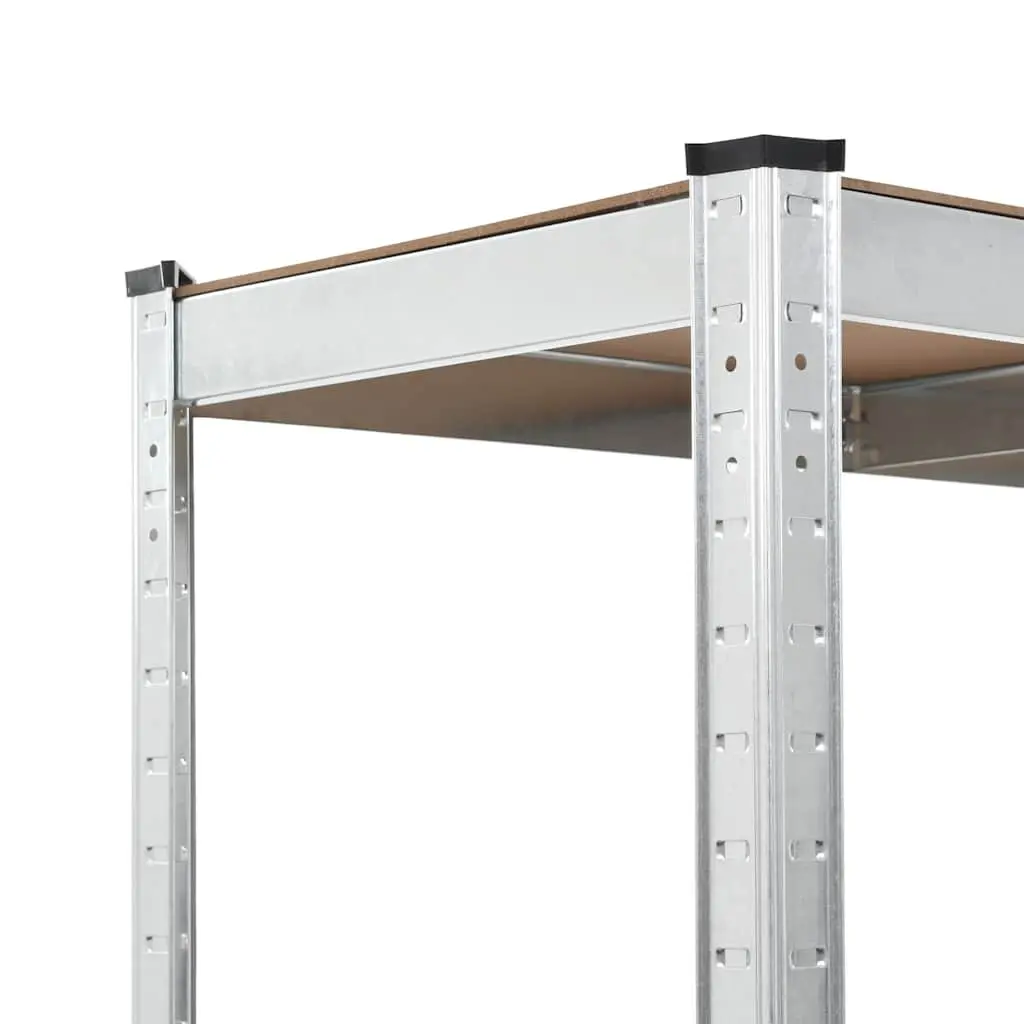 Industrial Storage Shelves Brown 90 x 40 x 180 cm Heavy Duty Rack Organiser