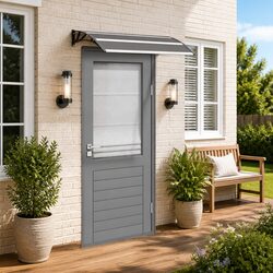 Compact 120x75cm Door Canopy for Every Entrance