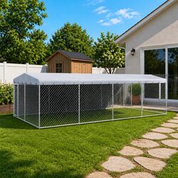 Compact and Durable Dog Kennel for Outdoor Use