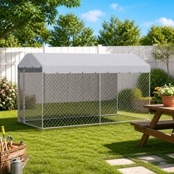 Dog Kennel Run for Outdoor Adventures