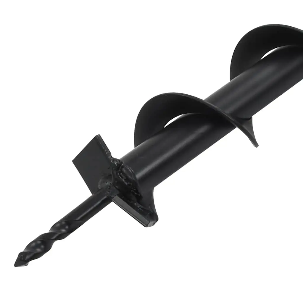 Auger Drill Bit Brown 60mm Steel Heavy Duty Ground Drilling