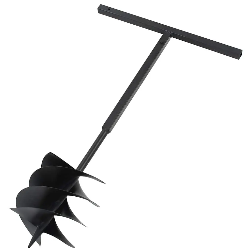 Ground Drill Black 250mm Auger Soil Aeration Gardening Tool