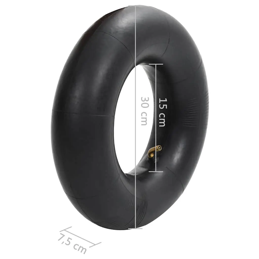 Wheelbarrow Inner Tubes Black 13x5.00-6 Heavy Duty Replacement