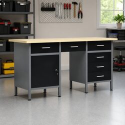 Heavy Duty Workbench with Ample Storage Solutions