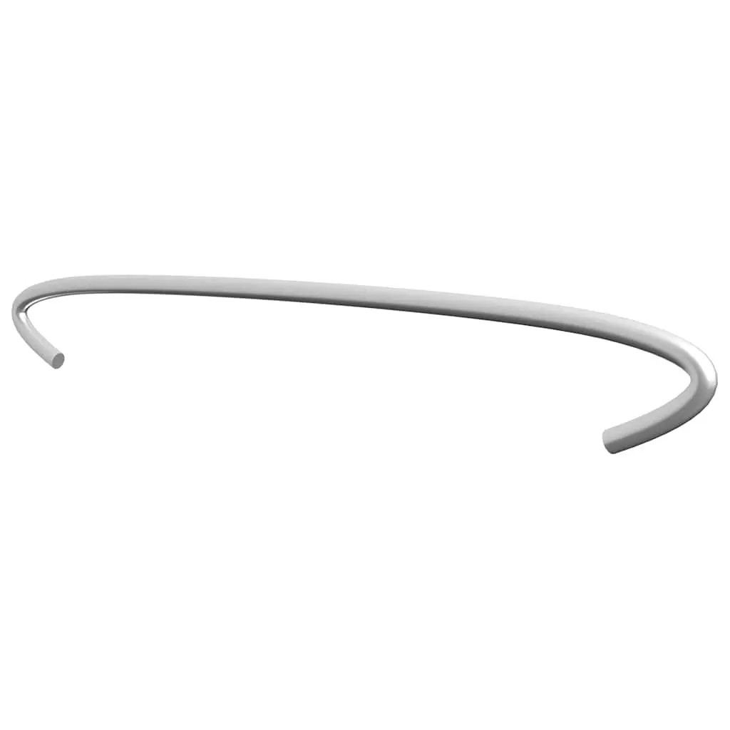 Gabion Hooks Silver 40 cm Heavy-Duty Galvanised Steel Distance Holders