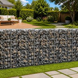 Compact Gabion Spirals 24 pcs Galvanised Steel Connectors