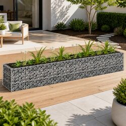 Gabion Raised Bed: Strong and Simple Design
