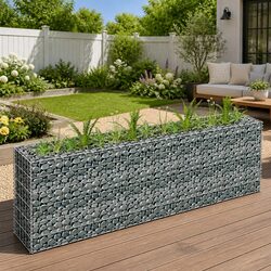 Gabion Raised Garden Bed: Secure and Stylish