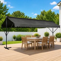 Compact Free Standing Awning 600x300 cm for Shade Control