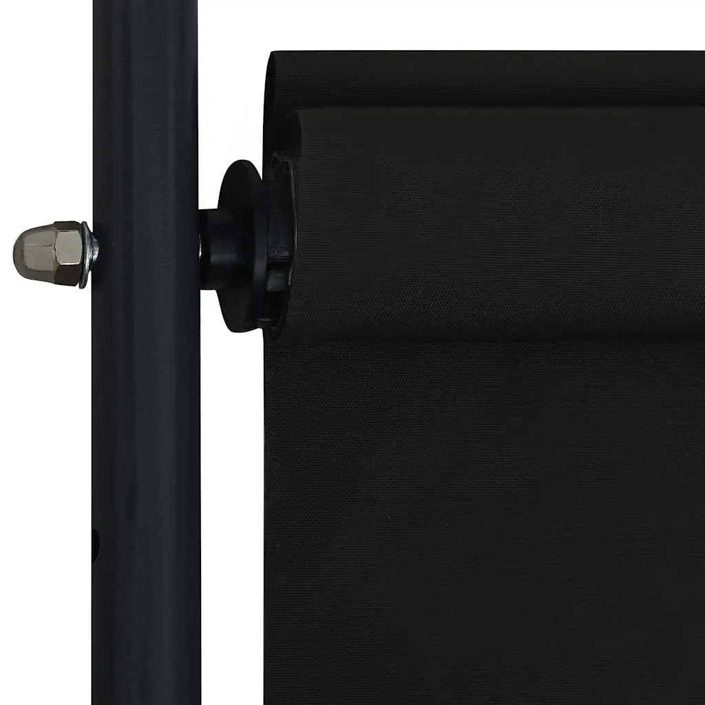 Outdoor Roller Blind Anthracite 100x270cm Hand Crank Shade