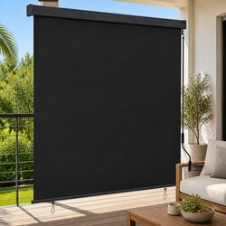 Outdoor Roller Blind 160x250 cm Anthracite Shade