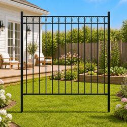 Concise and Strong Garden Fence Panel for Your Needs