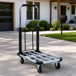 Foldable Hand Truck with 150kg Load Capacity