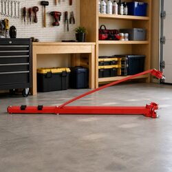 Hoist Frame 300-600 kg Lifting Equipment Swivel Arm Winch Industrial Workshop