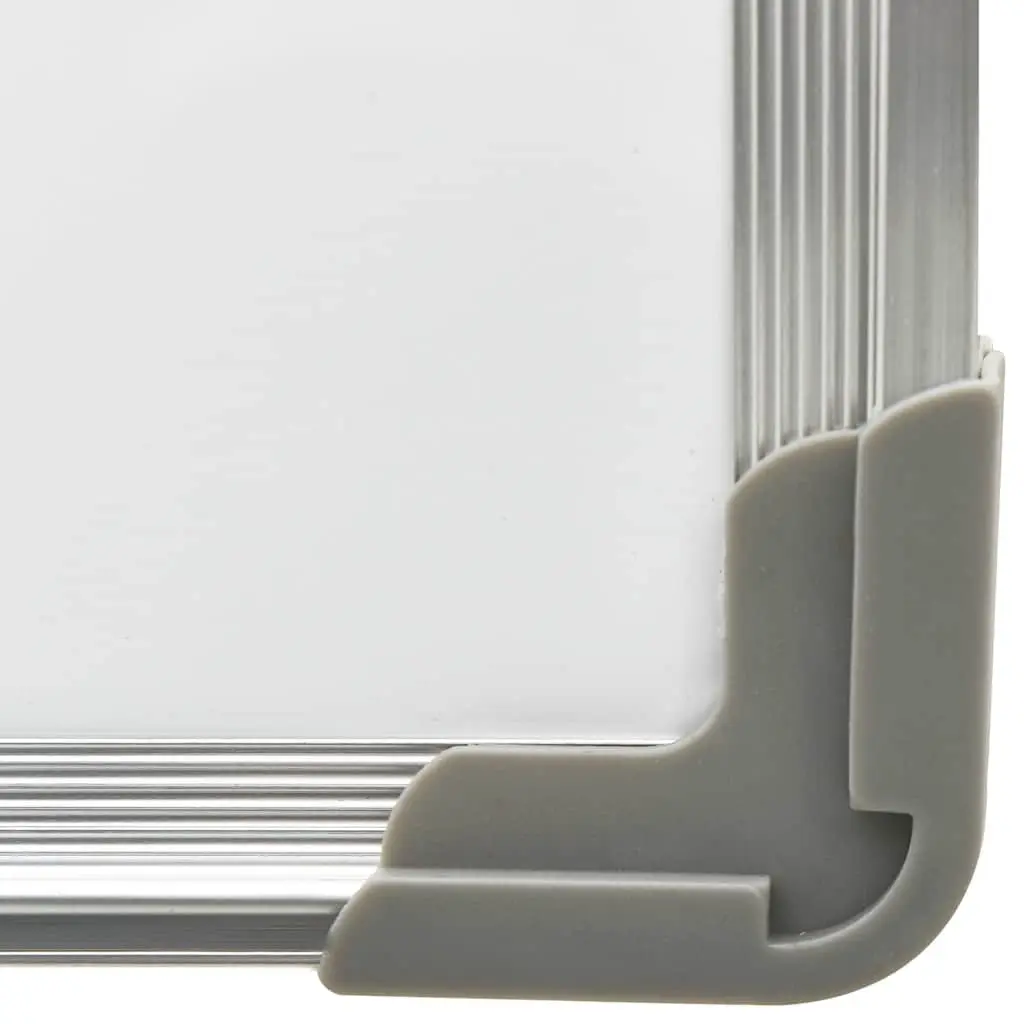 Magnetic Whiteboard White 90x60cm Wall-Mounted Lacquer-Coated Steel Surface