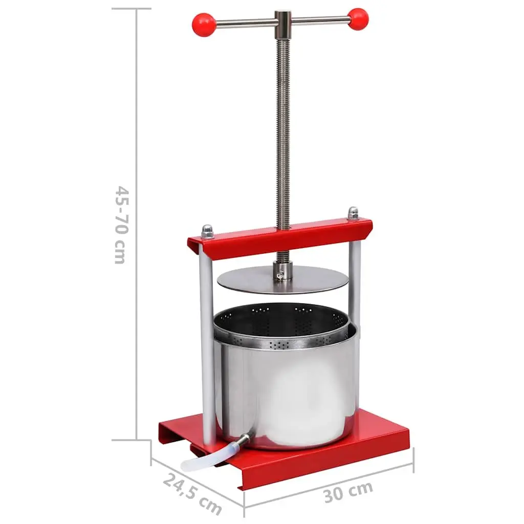 6L Fruit and Wine Press
