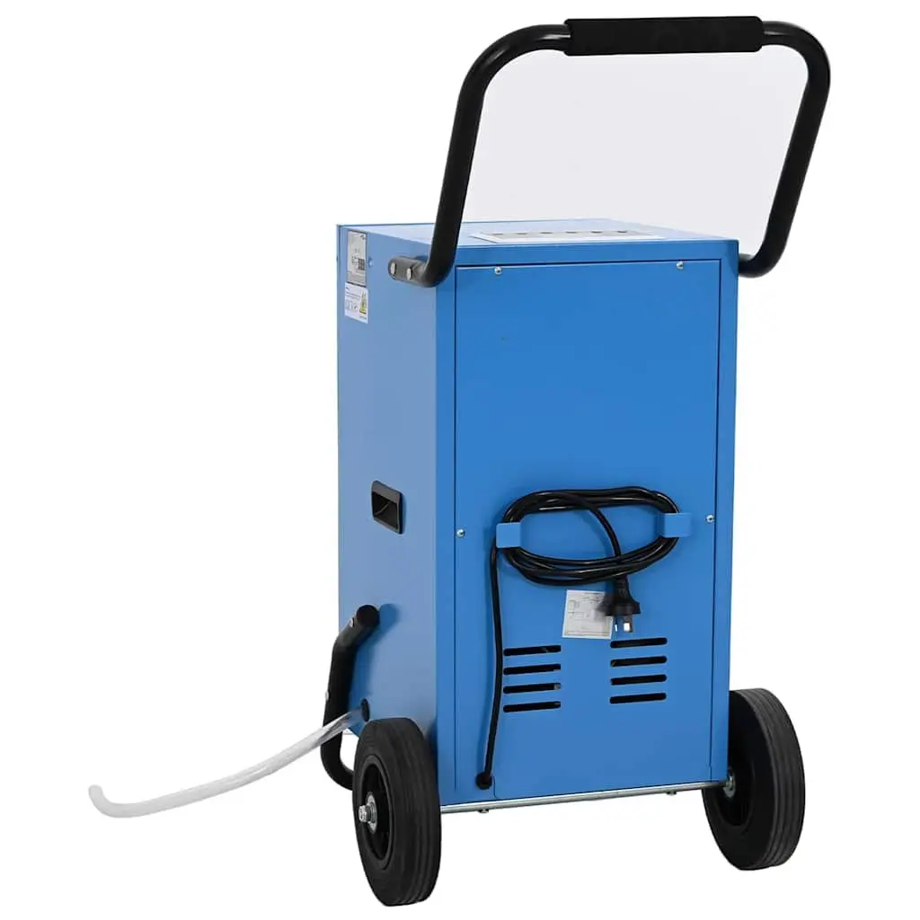 Dehumidifier Blue 50L 24h Moisture Removal Portable Air 650W