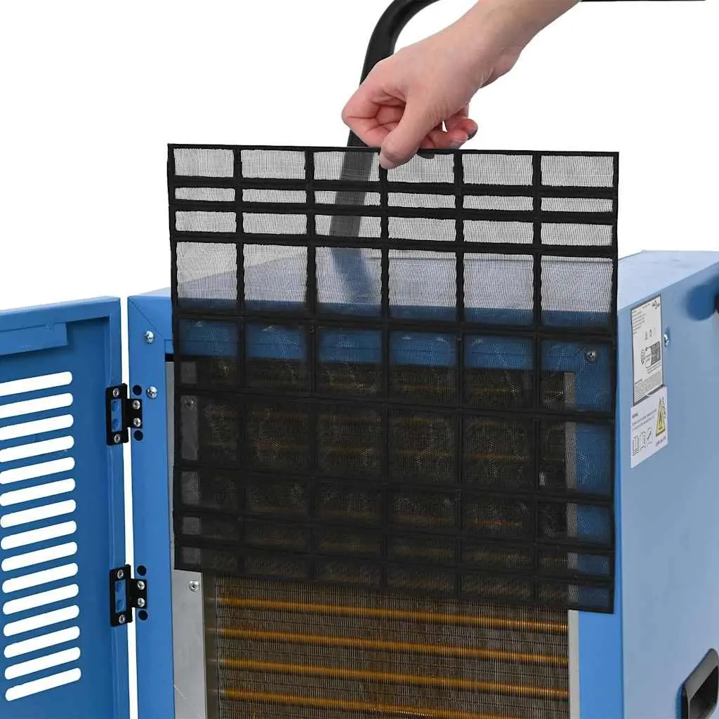 Dehumidifier Blue 50L 24h Moisture Removal Portable Air 650W