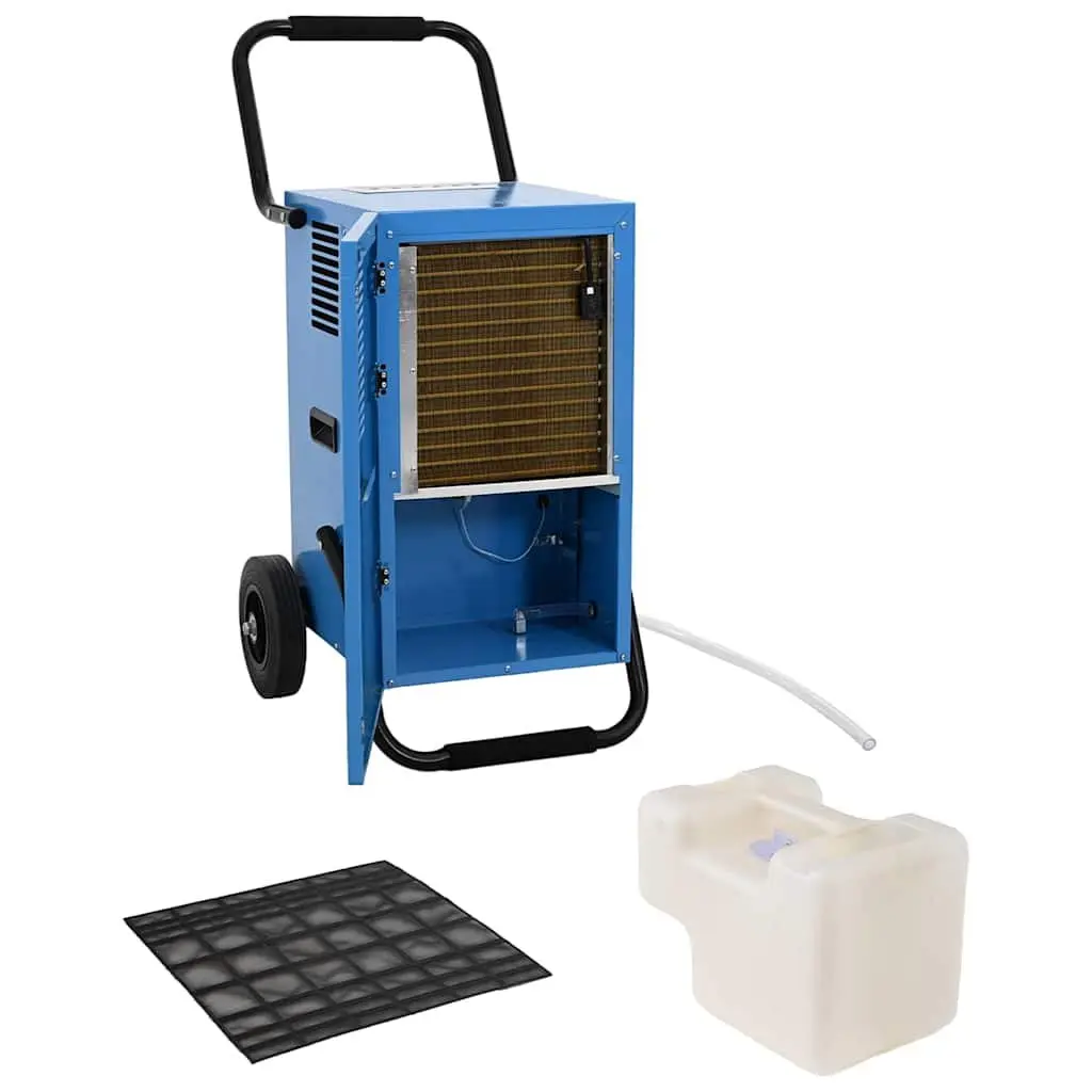 Dehumidifier Blue 50L 24h Hot Gas Defrost 650W Climate Control