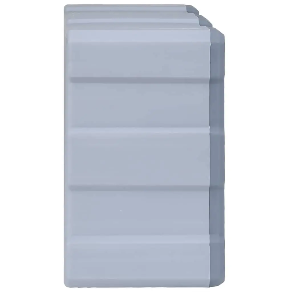 Multi-Drawer Tool Organiser Grey 22 Drawers Impact-Resistant Plastic Storage Box