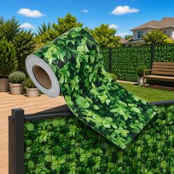 Concise PVC Garden Privacy Screen Roll 35x0.19m