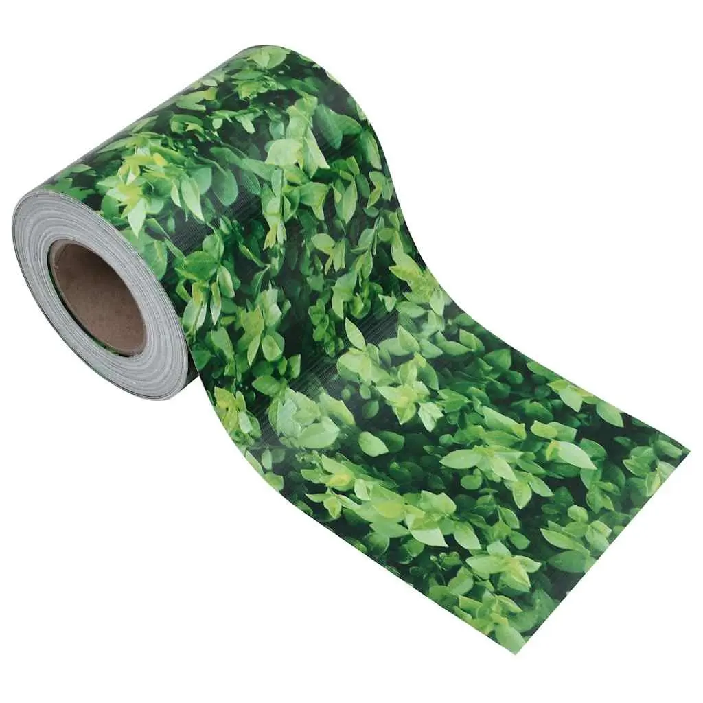 Garden Privacy Screen Fence Roll PVC Green Outdoor Windbreak Barrier 35x0.19m