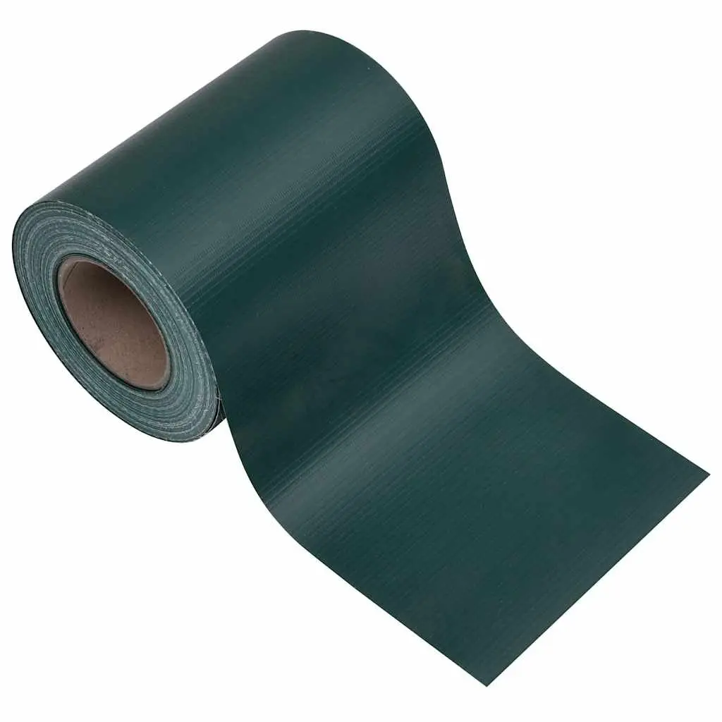 Garden Privacy Screen Fence Panel Matte Green 35m Weatherproof Durable PVC Windbreak Barrier