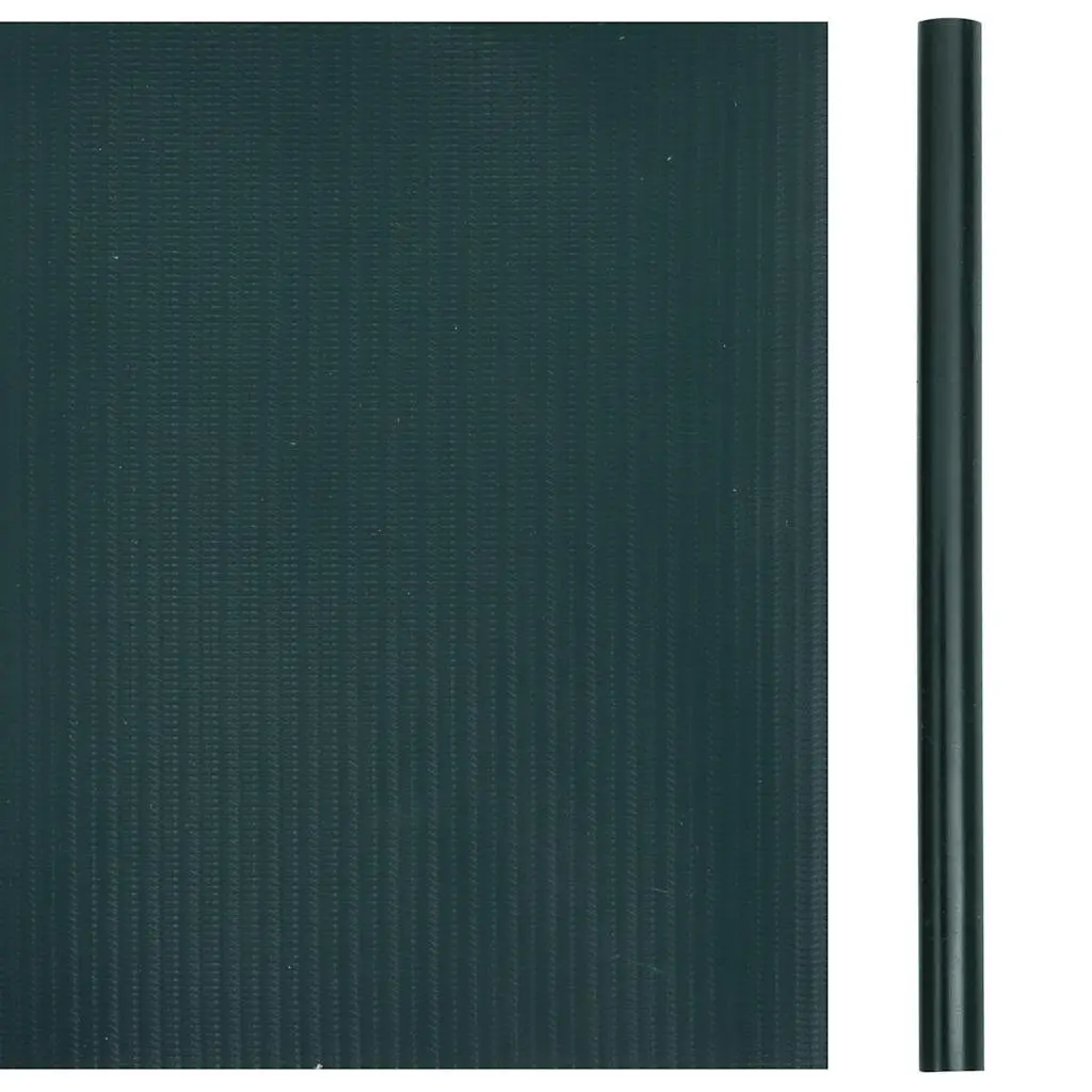 Garden Privacy Screen Fence Panel Matte Green 35m Weatherproof Durable PVC Windbreak Barrier