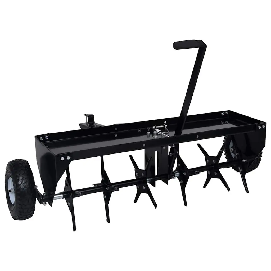 Lawn Aerator 102cm Roller for Ride-on Mower Soil Aeration Garden Tool