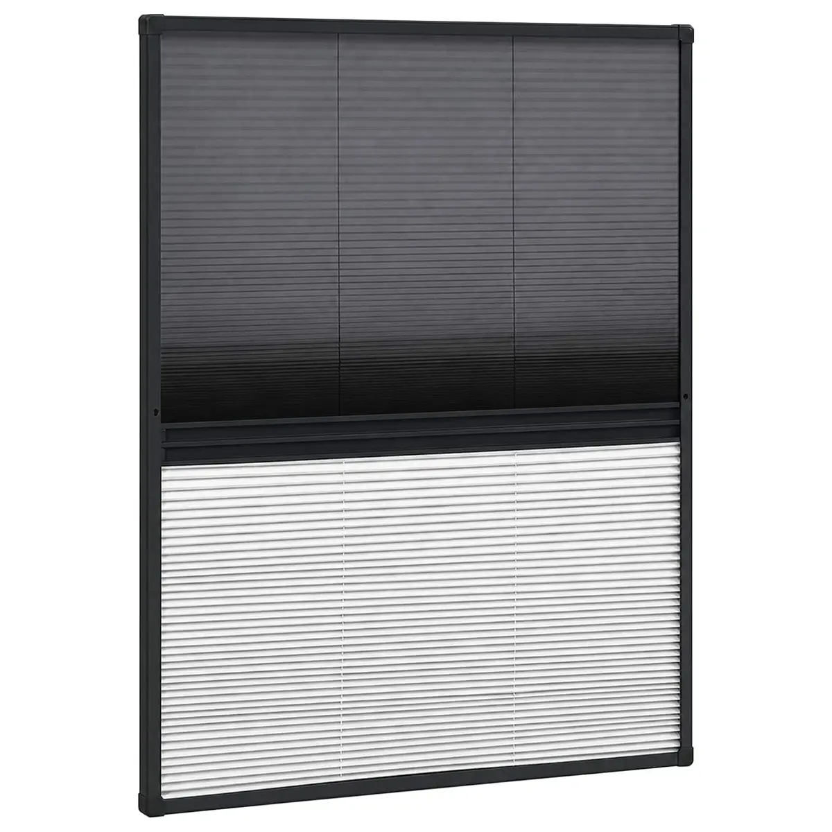 Plisse Insect Screen Window 80x100cm for Easy Setup
