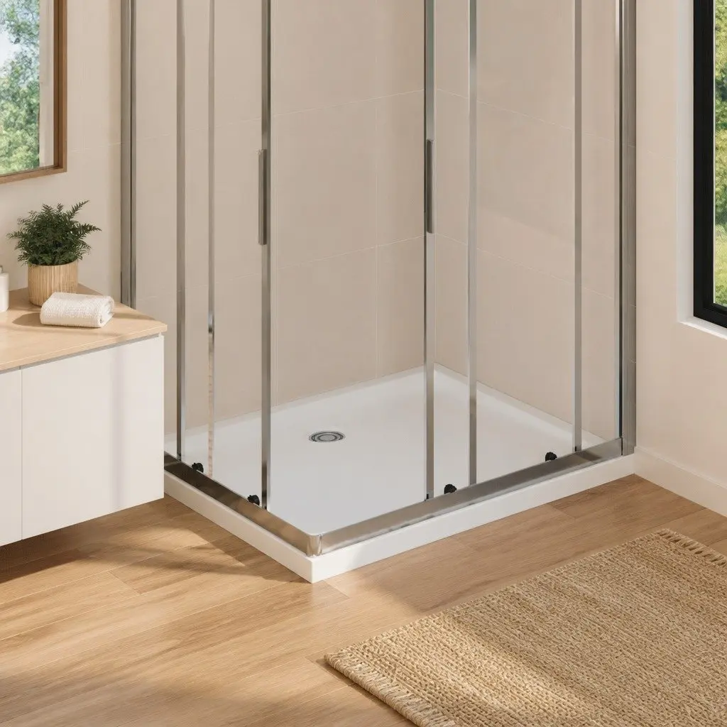 Low Threshold Shower Base 80x90 cm