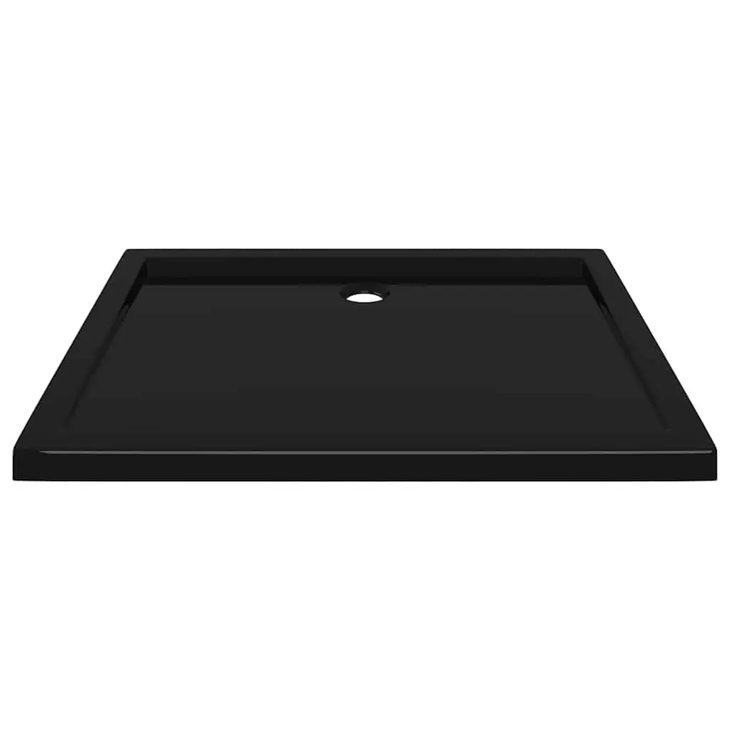 Black Shower Base Tray with Low Threshold