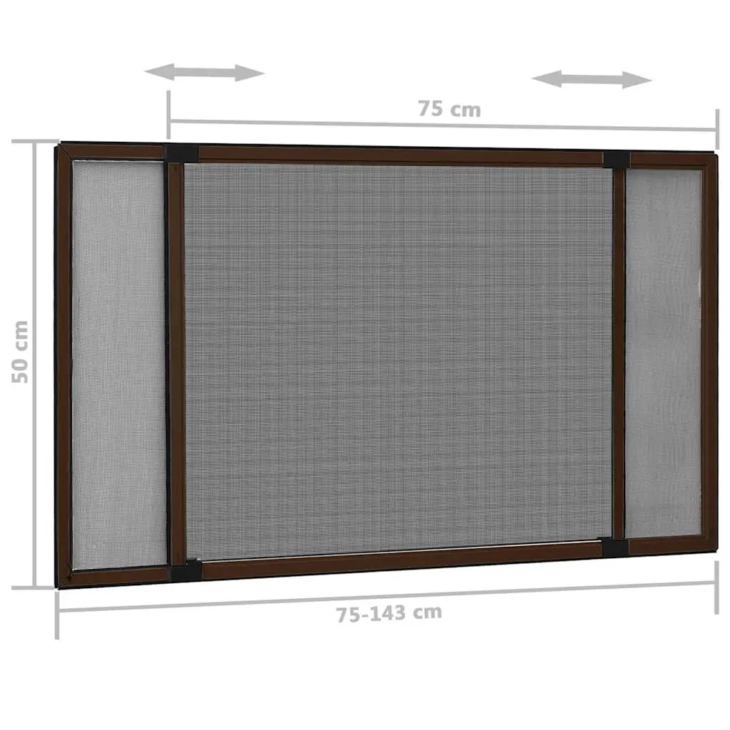 Extendable Insect Screen for Window Use