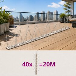 Concise Pest Control Solution with Bird Spikes