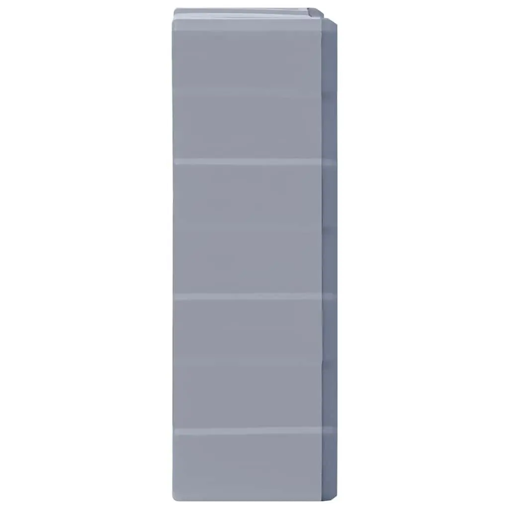 Multi-Drawer Tool Organiser Storage Box Grey 18 Drawers Impact-Resistant Plastic See-Through Drawers