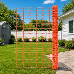 50m Orange Temporary Barrier for Safety