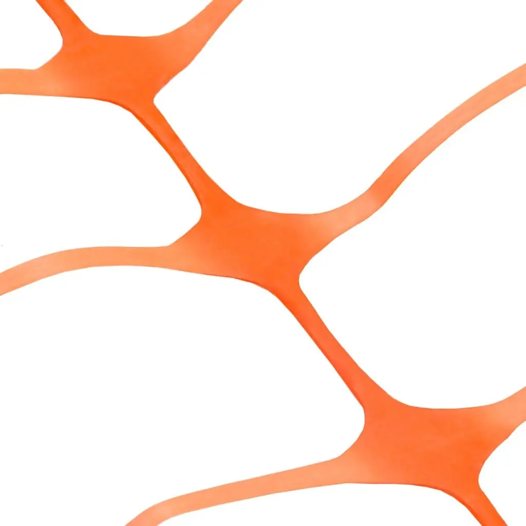 Garden Safety Fence Orange 50m Temporary Barrier Flexible Durable Construction Site Fencing