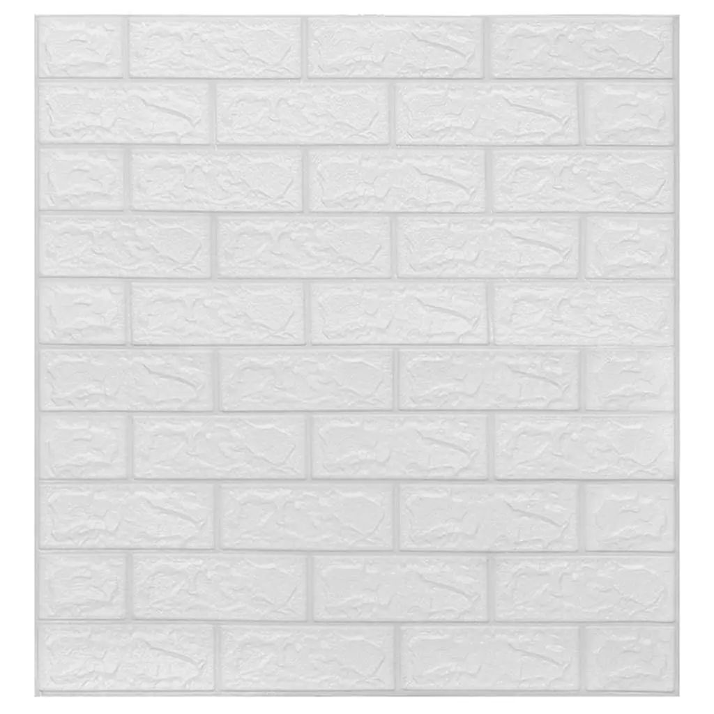 3D Brick Wallpaper Self-Adhesive Wall Stickers Home Decor Interior Design 10 pcs