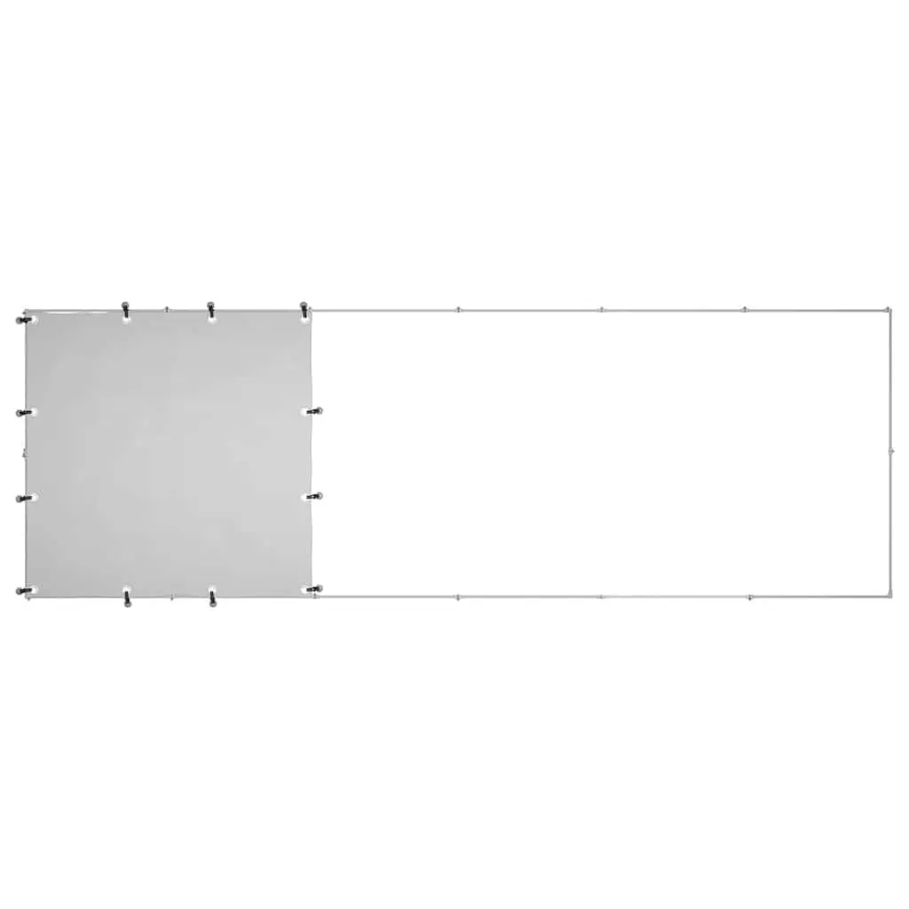 Dog Kennel Silver 330x110x110cm Outdoor Steel Wire Mesh Large Enclosure